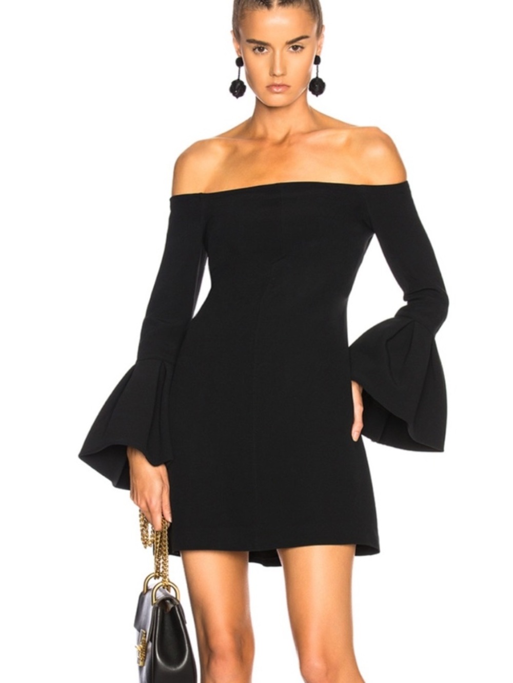 ALEXIS EMERY OFF SHOULDER FLARE SLEEVE DRESS ❤️❤️